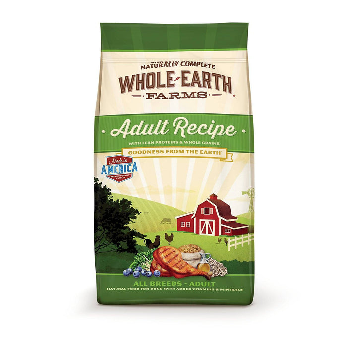 Whole Earth Farms Healthy Grains Chicken & Rice Recipe Dry Dog Food - 4 lb Bag