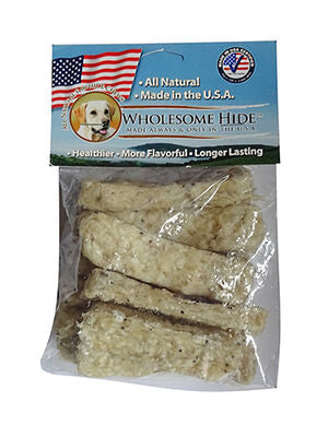 Wholesome Hide Chia Chunkees Dog Natural Chews - 6 oz Bag
