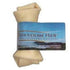 Wholesome Hide Howlin' Goodies Beef Hide Flat Knot Bones 4" - 5" Bone Crunchy Dog Treats -  