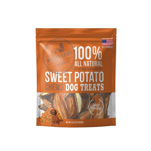 Wholesome Pride Sweet Potato Chews Dog Dehydrated Treats - 16 oz Bag
