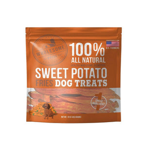 Wholesome Pride Sweet Potato Fries Dog Dehydrated Treats - 1 lb Bag
