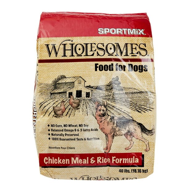 Wholesomes Sportmix High-Energy ALS Chicken Dry Dog Food - 40 Lbs  