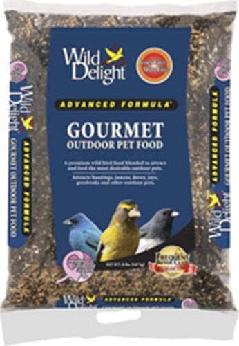 Wild Delight Advanced Gourmet Outdoor Bird Food Wild Bird Food Seed Mix - 20 Lbs  