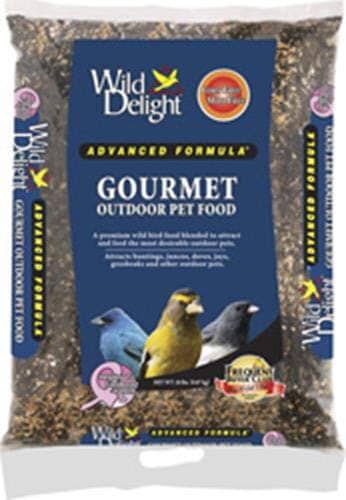 Wild Delight Advanced Gourmet Outdoor Bird Food Wild Bird Food Seed Mix - 20 Lbs