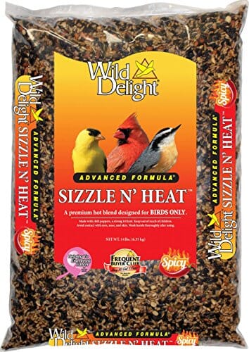 Wild Delight Advanced Sizzle N' Heat Wild Bird Food Seed Mix - 14 Lbs