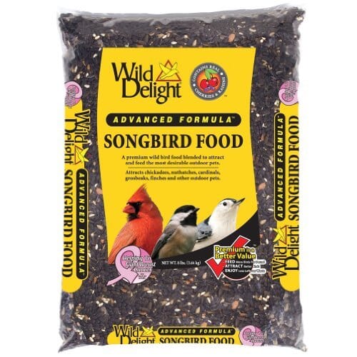 Wild Delight Advanced Songbird Food Wild Bird Food Seed Mix - 8 Lbs
