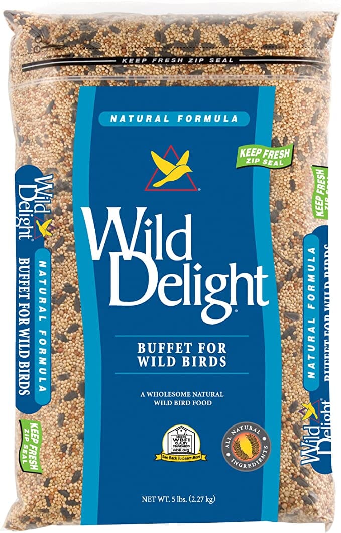 Wild Delight Buffet Wild Bird Food Seed Mix - 10 Lbs  