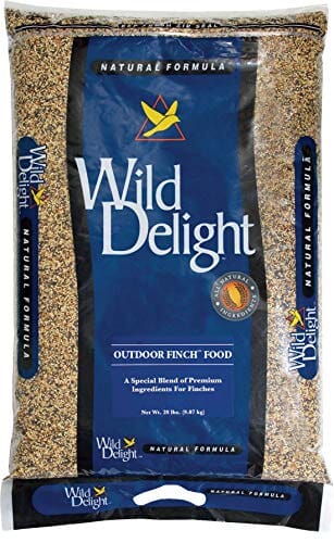 Wild Delight Outdoor Finch Wild Bird Food - 20 Lbs  