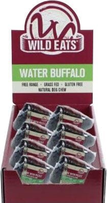 Wild Eats Horn With Pizzle Natural Dog Chews - Buffalo - Small all - 12 Count