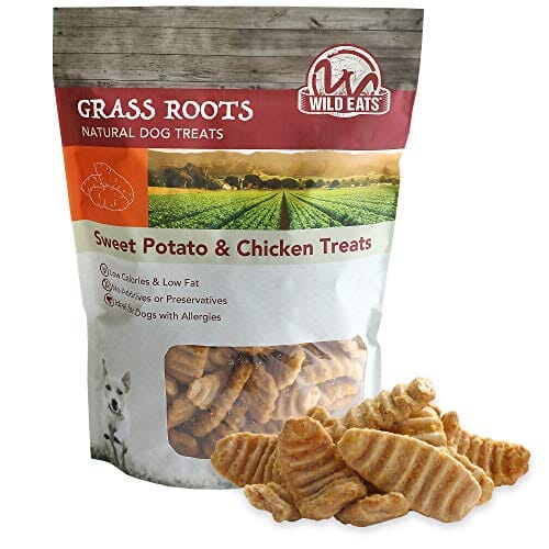 Wild Eats Sweet Potato & Chicken Dog Treats Natural Dog Chews - Sweet Potato - 12 Oz