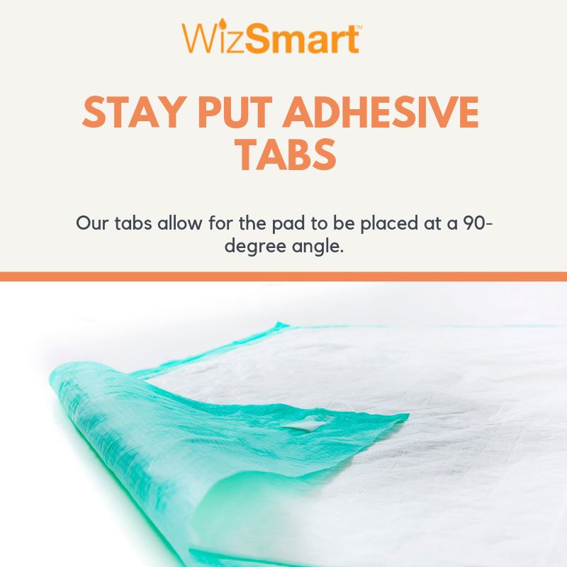 WizSmart Super All Day Dry Premium Dog Pads  