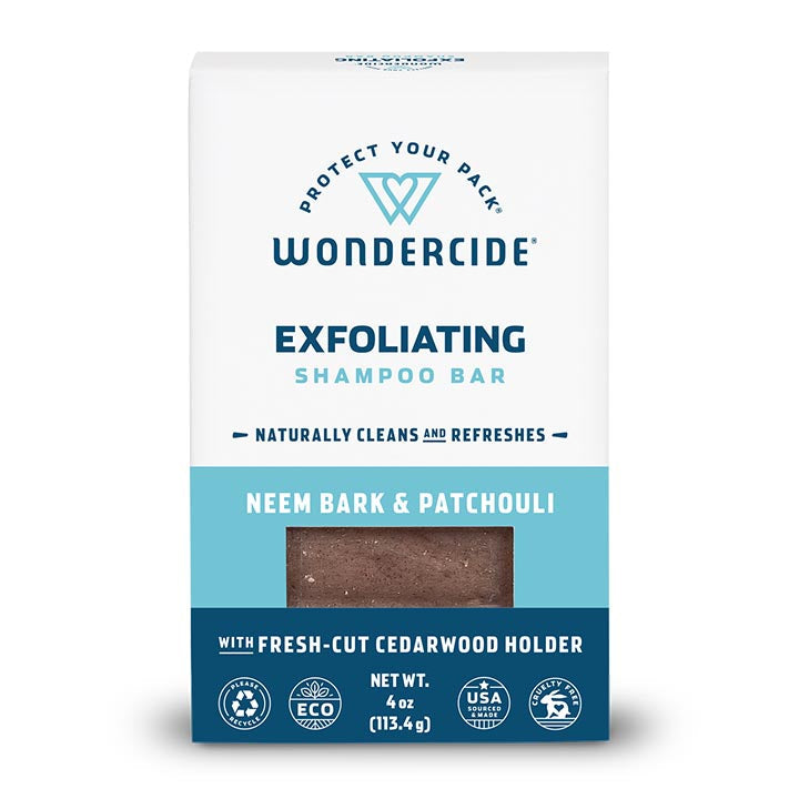 Wondercide All-Natural Exfoliating Cat and Dog Shampoo Bar - 0.5 oz Trial Bar - Case of 12  