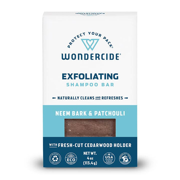 Wondercide All-Natural Exfoliating Cat and Dog Shampoo Bar - 0.5 oz Trial Bar - Case of 12