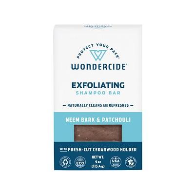 Wondercide All-Natural Exfoliating Neem Bark Cat and Dog Shampoo Bar - 4 oz Bar