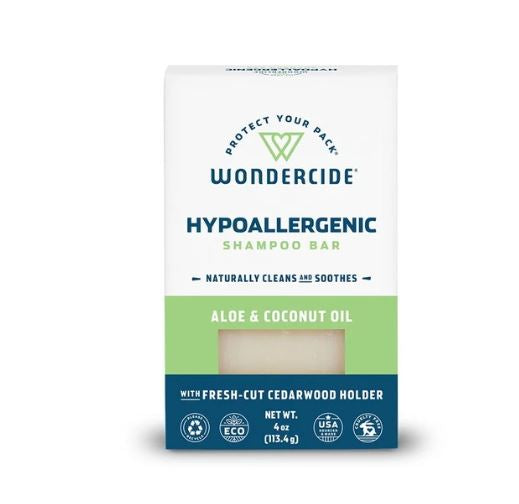 Wondercide All-Natural Hypoallergenic Cat and Dog Shampoo Bar - 0.5 oz Trial Bar - Case of 12  