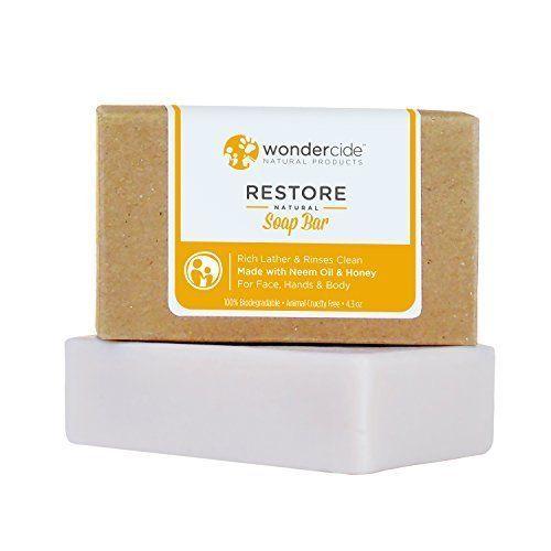 Wondercide All-Natural Oatmeal & Honey Cat and Dog Shampoo Bar - 4 oz Bar  