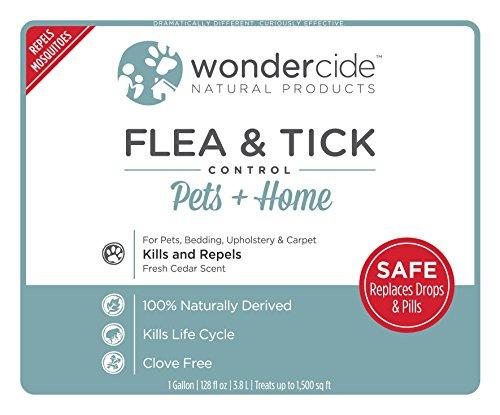 Wondercide Mosquito Flea and Tick Spray for Pets and Home - Cedar - 128 oz Bottle  