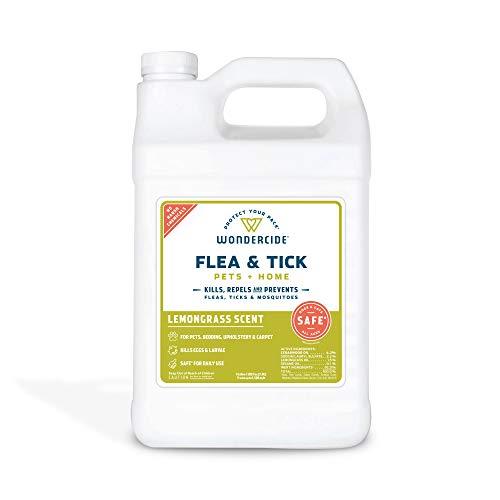 Wondercide Mosquito Flea and Tick Spray for Pets and Home - Cedar & Lemongrass - 128 oz Bottle  