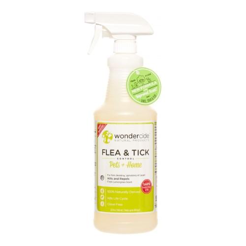Wondercide Mosquito Flea and Tick Spray for Pets and Home - Cedar & Lemongrass - 32 oz Bottle  