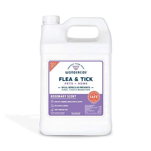 Wondercide Mosquito Flea and Tick Spray for Pets and Home - Cedar & Rosemary - 128 oz Bottle  