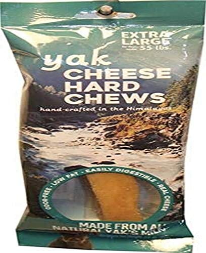 Yak Cheese Hard Chew Dog Dental and Hard Chews - Cheese - Extra Large  