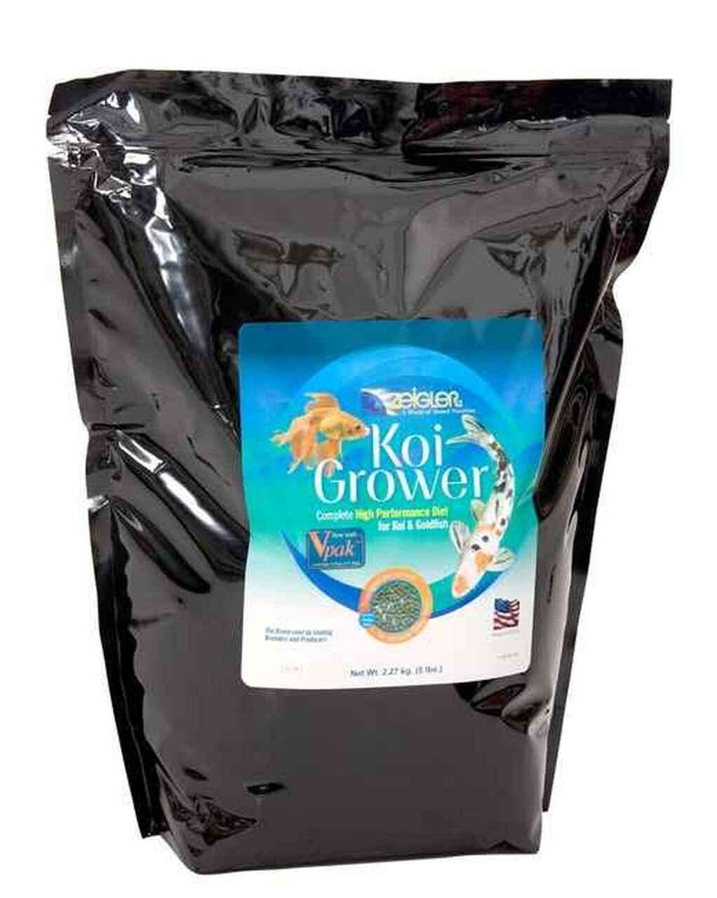 Zeigler Bros 1/8" Koi Grower Pond and Koi Fish Food - 33 lb Bag  