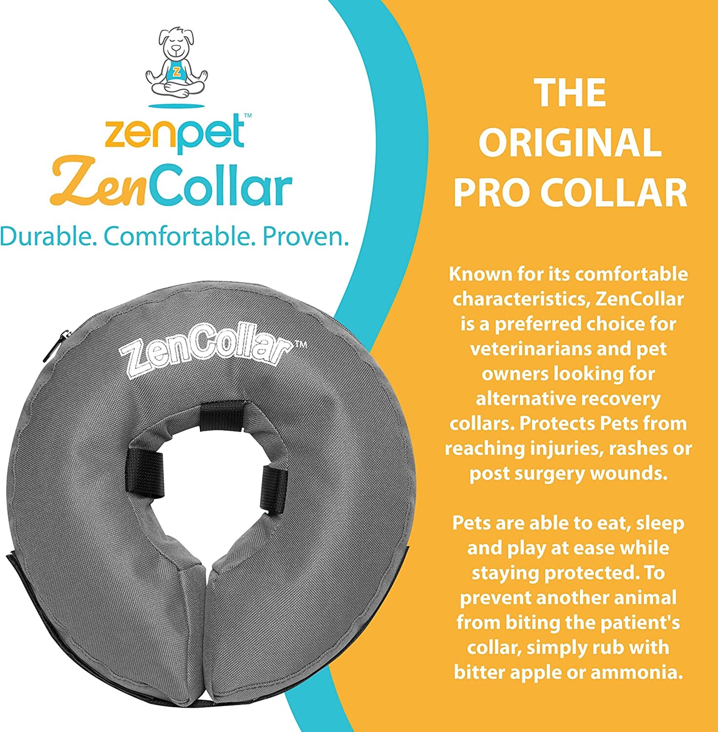 ZenPet ZenCollar Inflatable Recovery Collar - Extra Large  