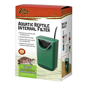 Zilla Aquatic Reptile Internal Filter - Size 20