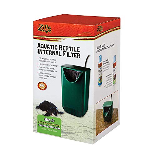 Zilla Aquatic Reptile Internal Filter - Size 40  