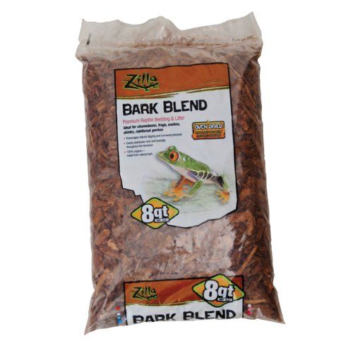 Zilla Bark Blend Premium Reptile Bedding - 8 qt  