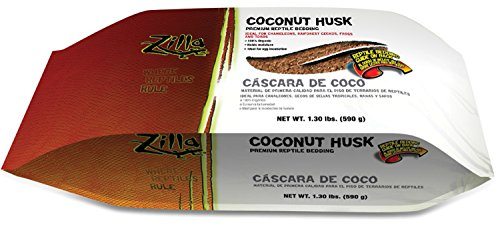 Zilla Coconut Husk Premium Reptile Bedding - 1.3 lb  