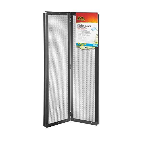 Zilla Fresh Air Screen Cover with Center Hinge - 24" x 12"  