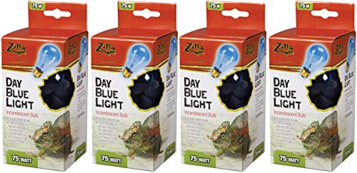 Zilla Incandescent Day Blue Light Bulb - 75 W