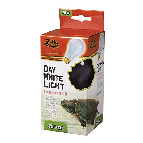 Zilla Incandescent Day White Light Bulb - 75 W  