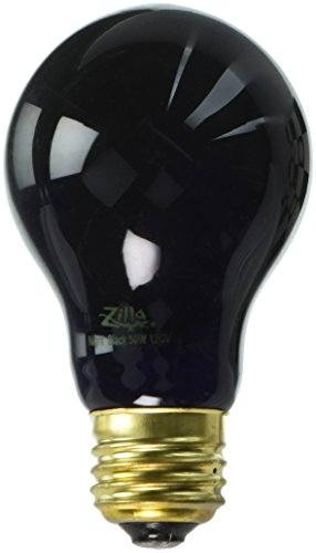 Zilla Incandescent Night Black Heat Bulb - 50 W