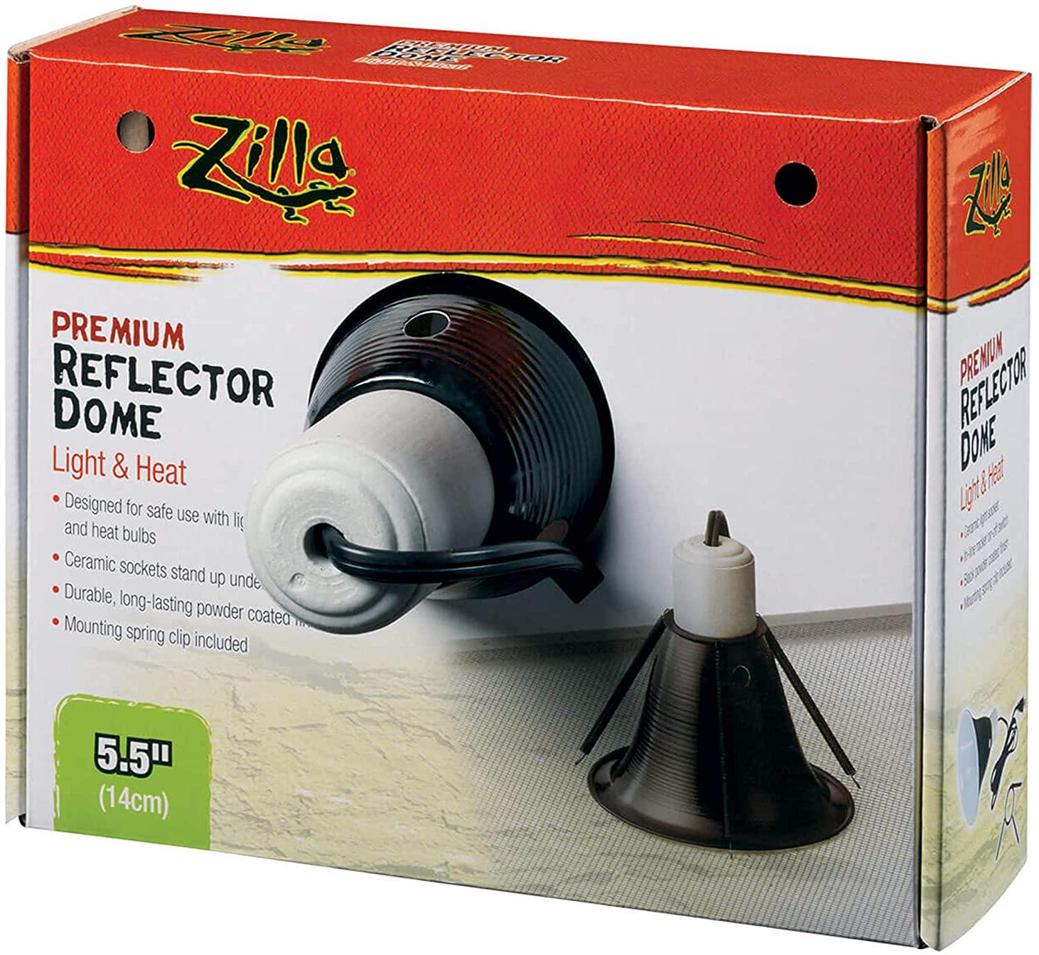 Zilla Premium Reflector Dome - Black - 5.5