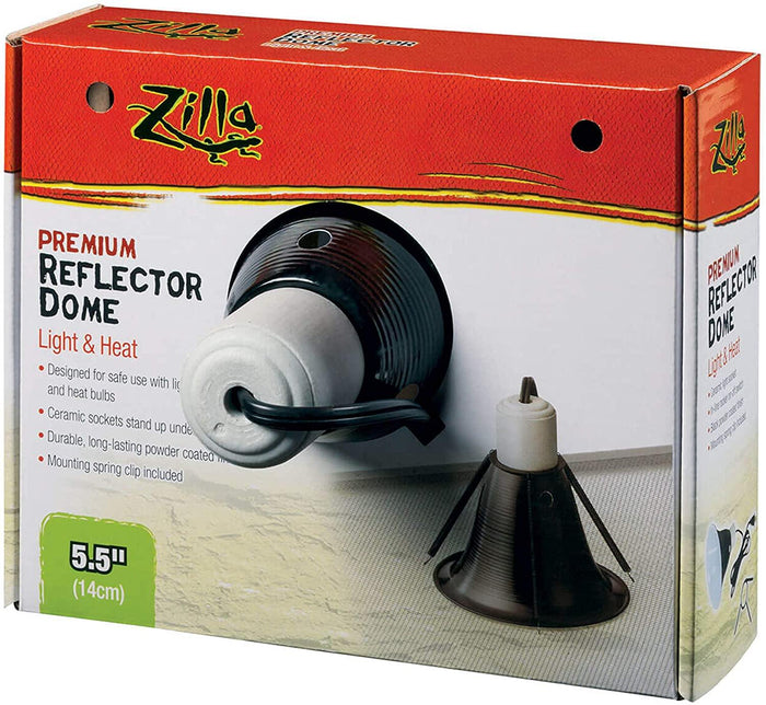 Zilla Premium Reflector Dome - Black - 5.5"