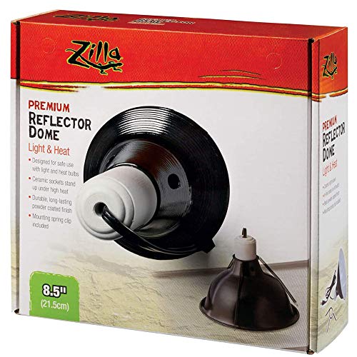 Zilla Premium Reflector Dome - Black - 8.5"  