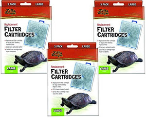Zilla Replacement Filter Cartridges - Large - 3 pk