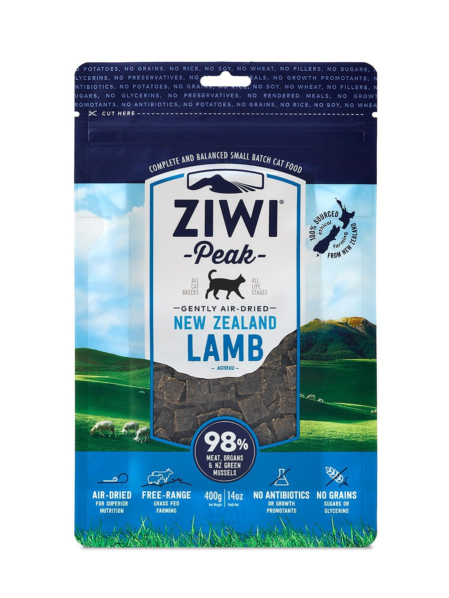 Ziwi Peak Air-Dried Cat Food Lamb - 14 Oz  