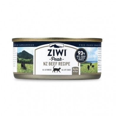 Ziwi Peak Beef Pate Canned Cat Food - 3 Oz - Case of 24  