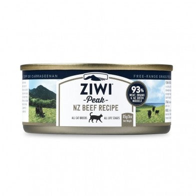 Ziwi Peak Beef Pate Canned Cat Food - 3 Oz - Case of 24