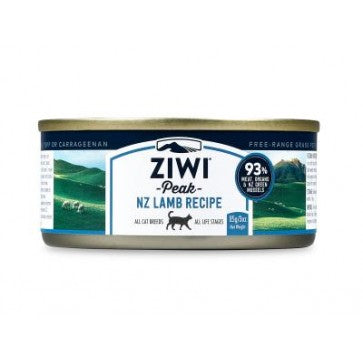 Ziwi Peak Lamb Pate Canned Cat Food - 6.5 Oz - Case of 12  