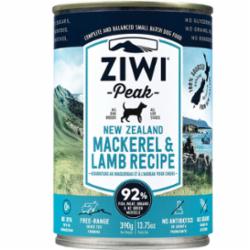 Ziwi Peak Mackerel Lamb Pate Canned Dog Food - 13.75 Oz - Case of 12  