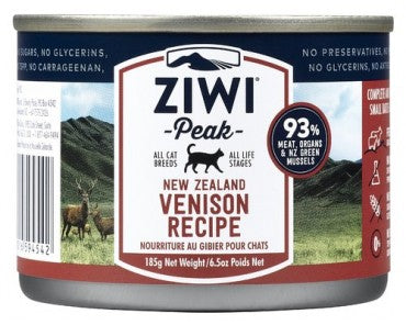 Ziwi Peak Venison Pate Canned Cat Food - 6.5 Oz - Case of 12