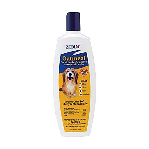 Zodiac Oatmeal Conditioning Shampoo for Dogs - 18 Oz