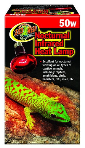 Zoo Med Laboratories 50 Watt Nocturnal Infrared Heat Lamp