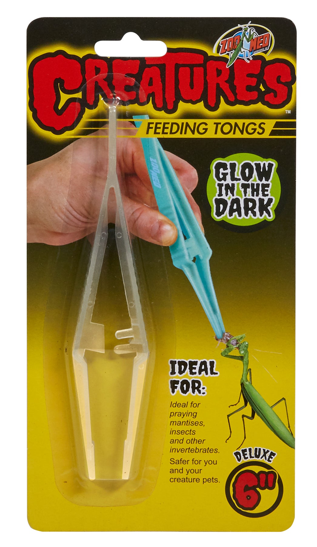 Zoo Med Laboratories Creatures™ Feeding Tongs for Praying Mantises, Insects & Other Invertebrates  