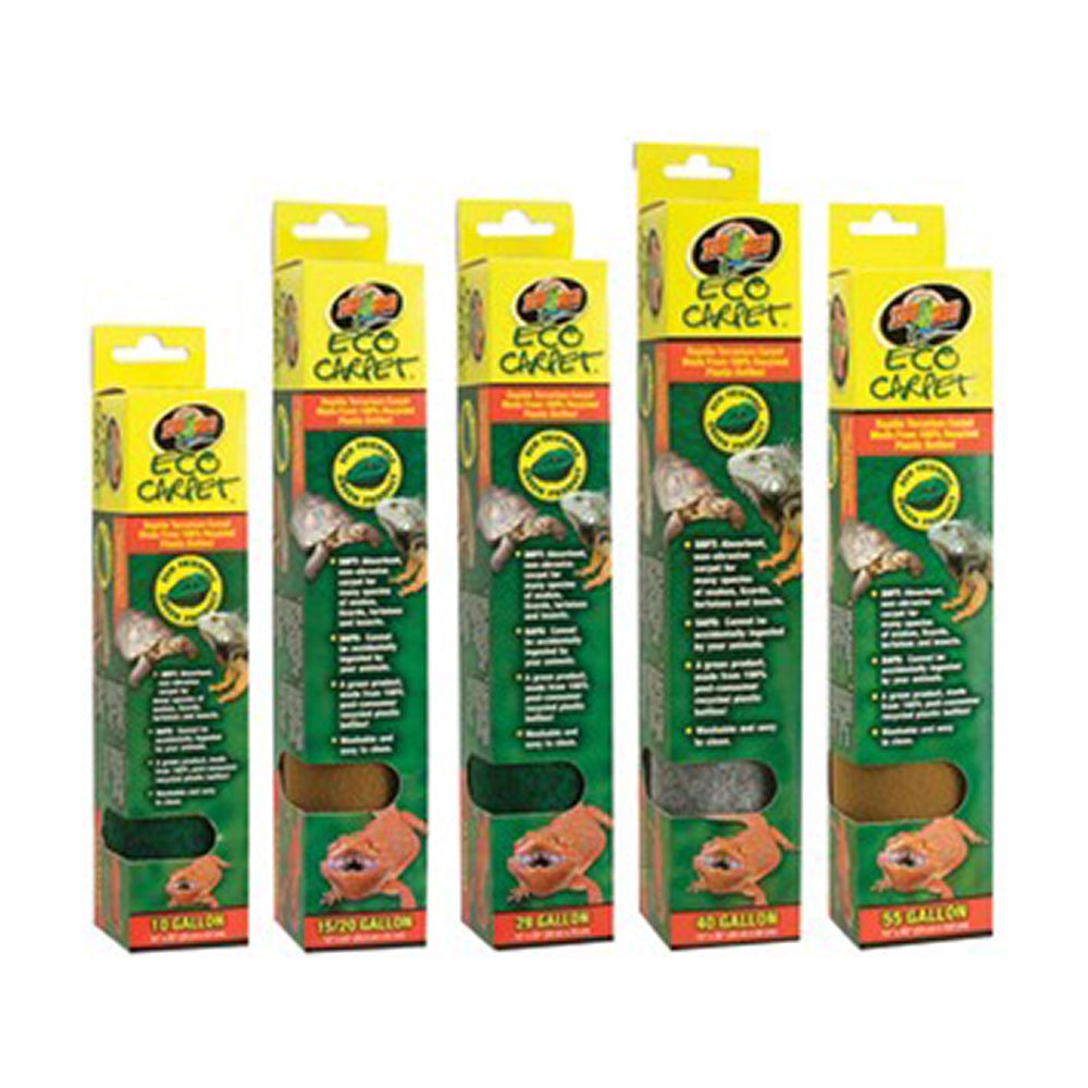 Zoo Med Laboratories Eco Carpet™ For Snakes, Lizards, Tortoises & Insects - 29 Gal 12 X 30 Inch  