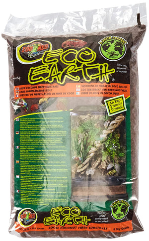 Zoo Med Laboratories Eco Earth™ Coconut Fiber Substrate - 8 Quartz